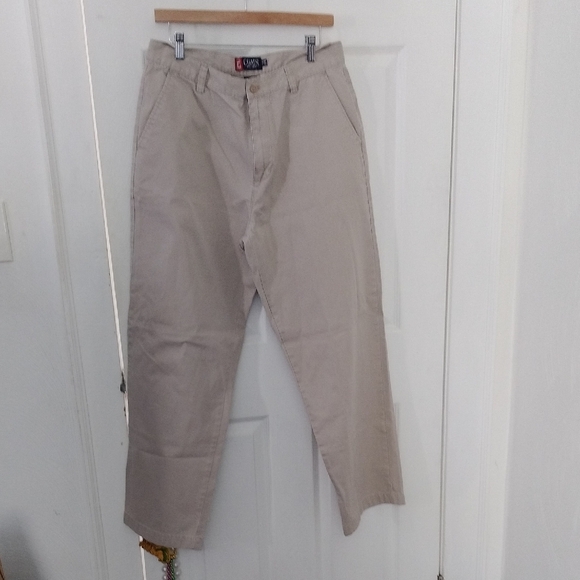 Chaps Other - Chaps Khaki Cotton Trousers